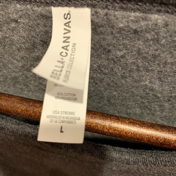 Bella + Canvas Grey Sweatshirt - Picture 3 of 4